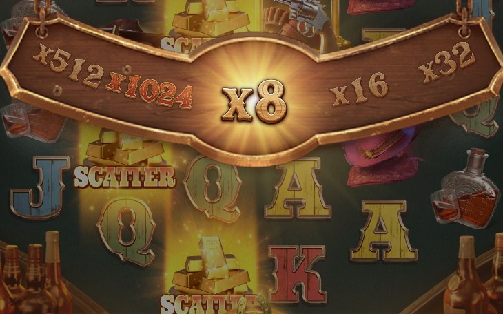 Free spins round with Retrigger in play