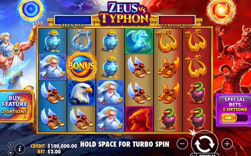 Zeus vs Typhon