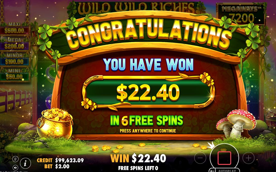 Rose-pink and magenta background during Free Spins