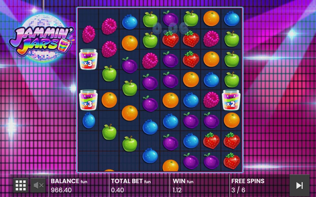 Free spins round under the same cluster rules